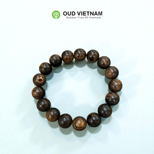 Superior Underwater Vietnam Oud Bead Bracelet 12mm | UOB12 image 2