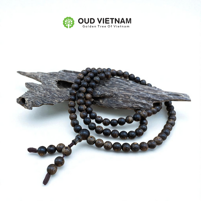 Superior Underwater VietNam Oud Bracelet 6mm 108 Beads – UOB6108 (PCS)