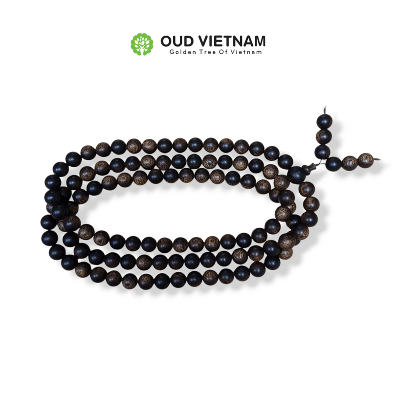Superior Underwater VietNam Oud Bracelet 12mm108 Beads – UOB12108 (PCS)